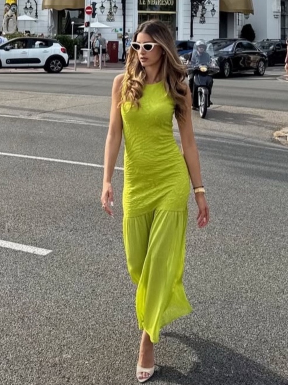 Zara Combination Knit Dress